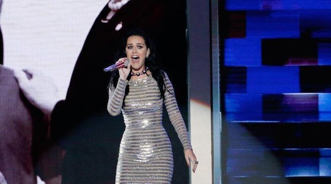 Katy Perry wirbt fürs Wählen. Foto: Shawn Thew