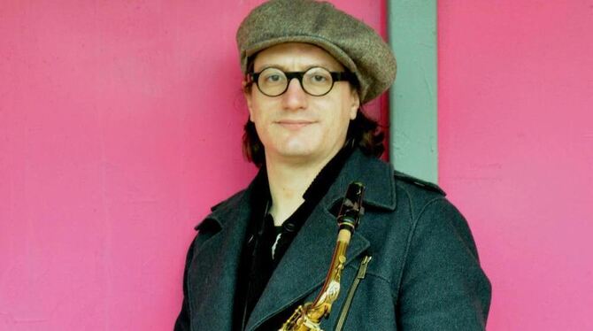 Der Mann weiß, wie man mit dem Saxofon umgeht: Magnus Mehl. FOTO: PRIVAT