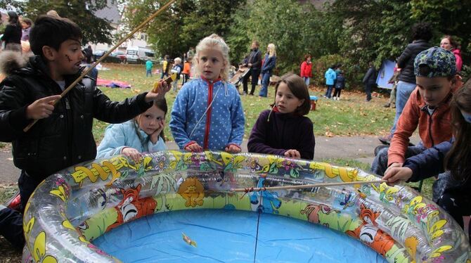 Das Stadtteilfest in der Tübinger Vorstadt entpuppte sich vor allem für die Kleinen als großes Vergnügen.