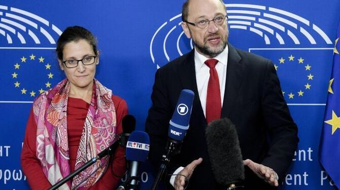 EU-Parlamentspräsident Martin Schulz hatte die kanadische Handelsministerin Chrystia Freeland zu Krisengesprächen in Brüssel