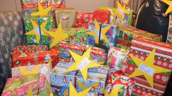 Dass Kinder aus einkommensschwachen Familien in Pliezhausen solch schön verpackte Geschenke bekommen, dafür sorgt eine "Weihnach