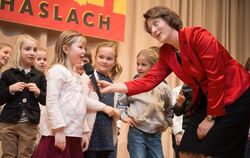 Kindermund ist stets für Überraschungen gut, durfte  Walddorfhäslachs Bürgermeisterin Silke Höflinger beim Neujahrsempfang  erfa