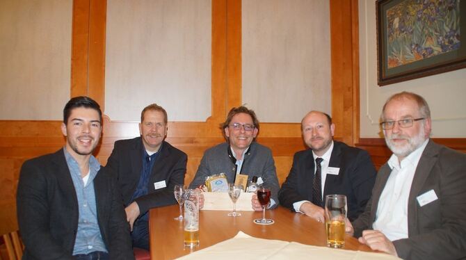 Der engere Pro Münsingen Vorstand macht in der bisherigen Besetzung weiter: (von links) Rodolfo Hagmaier, Claus Breining, Thomas