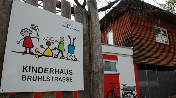 Schwer angesagt: das ausgebaute  Kinderhaus Brühlstraße in Metzingen.