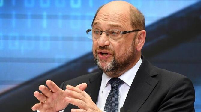 Mehr soziale Gerechtigkeit, Solidarität mit Flüchtlingen, mehr Investitionen: SPD-Kanzlerkandidat Martin Schulz legt seine Vi