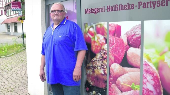 In Nehrens Ortsmitte, auch »Wette« genannt,  wird das Metzgerei-Fachgeschäft von Werner Nill fehlen.