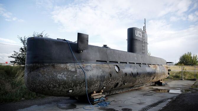 Das U-Boot des dänischen Ingenieurs Peter Madsen. Foto: Jens Dresling
