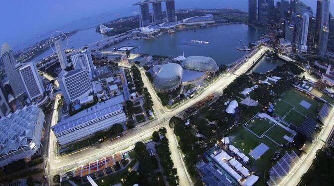 Der Große Preis von Singapur bleibt im Rennkalender. Foto: Wong Maye-E