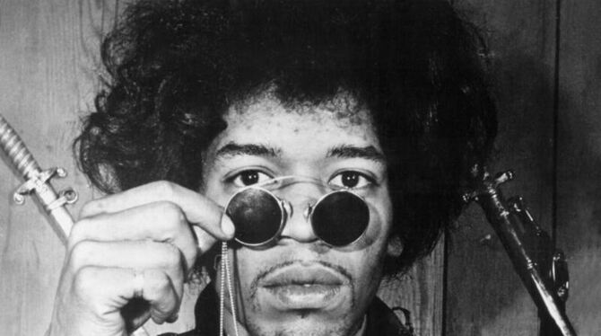 Jimi Hendrix wurde nur 27 Jahre alt. Foto: dpa