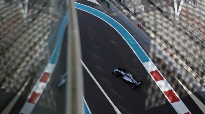 Der Finne Valtteri Bottas sicherte sich in Abu Dhabi die Pole Position. Foto: Hassan Ammar