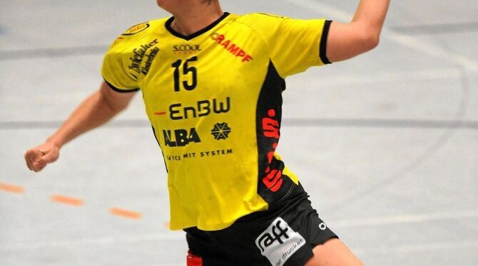 Eine fabelhafte Rückraumschützin: Linkshänderin Julia Smideliusz. FOTO: EIBNER Eine fabelhafte Rückraumschützin: Linkshänderin Julia Smideliusz. FOTO: EIBNER