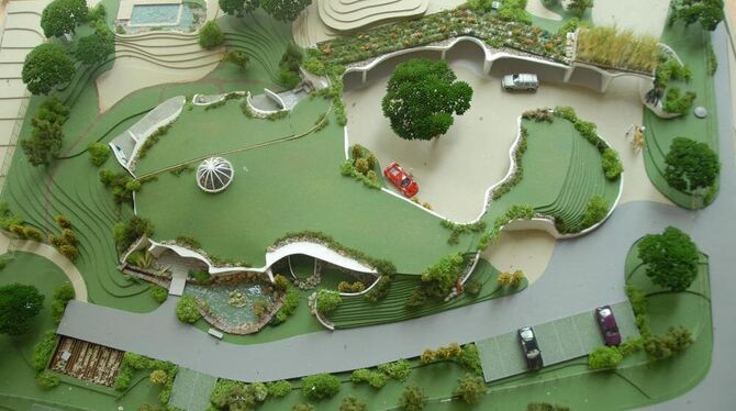 So grün war Pfullingen schon 1995: Das Erdhaus an der Gönninger Straße war seiner Zeit weit voraus. FOTO: PR So grün war Pfullingen schon 1995: Das Erdhaus an der Gönninger Straße war seiner Zeit weit voraus. FOTO: PR