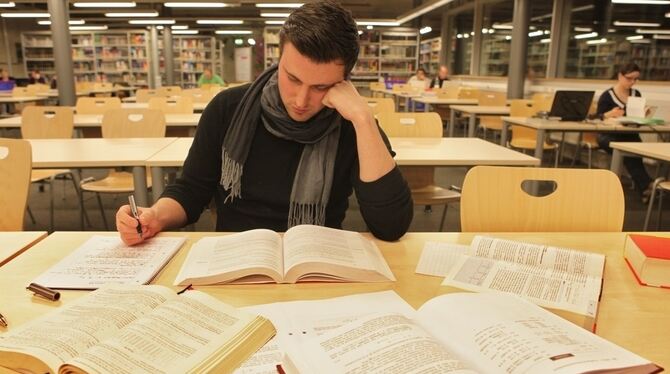»Wie beim verkaufsoffenen Sonntag«: Wirtschaftsstudent Markus Maier aus Lichtenstein findet die Lange Nacht super.