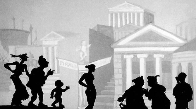 Eine Szene aus dem Film »Galathea« (1935) von Lotte Reiniger. Ihr Nachlass wird im Tübinger Stadtmuseum verwahrt. GEA-REPRO
