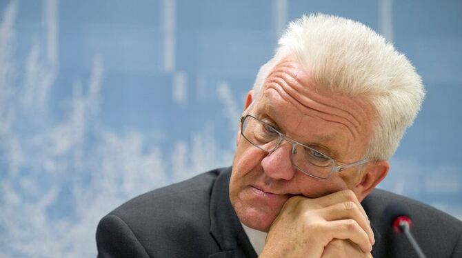 Ministerpräsident Winfried Kretschmann Ministerpräsident Winfried Kretschmann