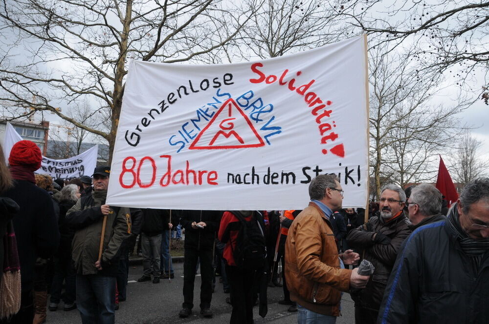 80 Jahre Generalstreik Mössingen 2013