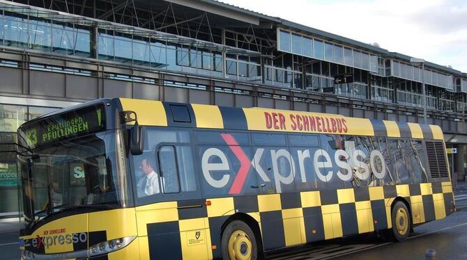 Endstation Flughafen: 1,2 Millionen Menschen nutzten den »Expresso« seit Bestehen der Flughafenlinie.