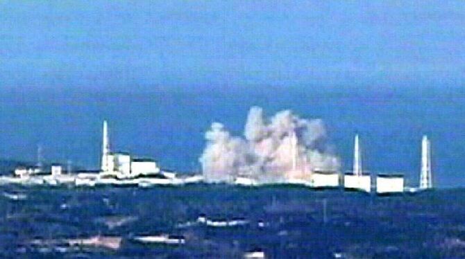 Am 15.03.2011 erschütterten Explosionen das Atomkraftwerk Fukushima. Foto: Abc TV/Archiv