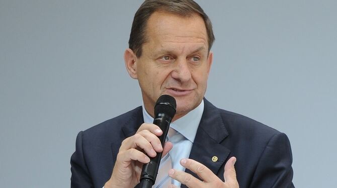 Der Präsident des Deutschen Olympischen Sportbundes, Alfons Hörmann.