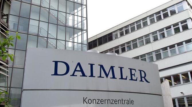 Daimler in Stuttgart.