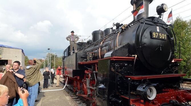 Ein Vierteljahrhundert lang haben die Zahnradbahnfreunde Honau-Lichtenstein an der Restaurierung der Dampflok 97 501 gearbeitet.