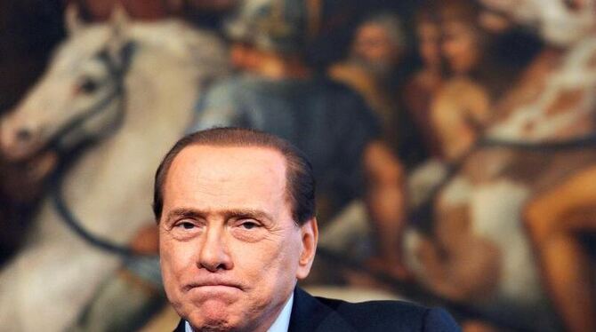 Silvio Berlusconi muss nicht in den Hausarrest. Foto: Ettore Ferrari/Archiv