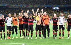 Bereit wie nie! Die deutsche Nationalmannschaft fiebert auf das Finale in Rio de Janeiro hin. FOTO: DPA
