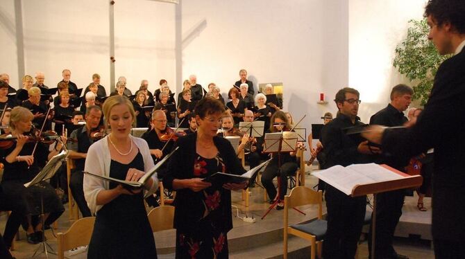 Mit einem Konzert in der Marienkirche gratulierte sich der Mössinger Kirchenchor selbst zum Geburtstag. Auf dem Programm stand u