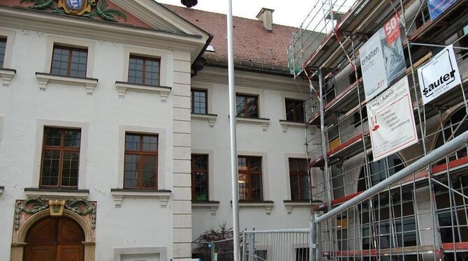 Historisches Gebäude, moderne Technik: Auch Teile des Speth’schen Stadtschlosses in Gammertingen werden ans Nahwärmenetz angesch