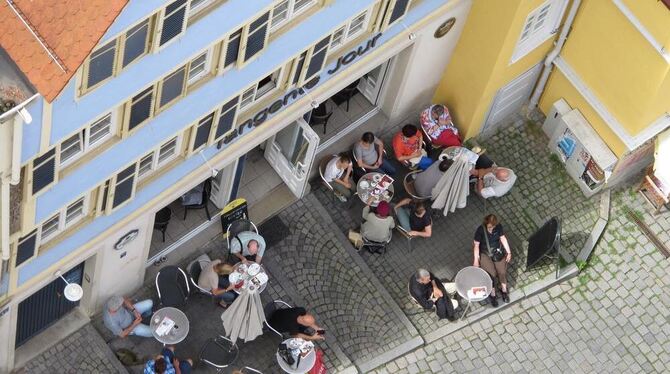 Bei Touristen sehr beliebt: Den Sommer in Tübingen genießen.
