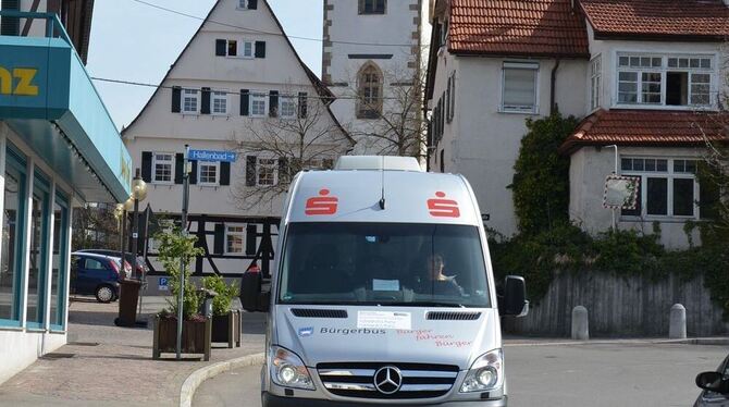 Projekt im Leader-Programm: Bürgerbusse wie in Pfullingen.