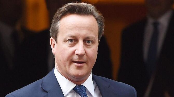 Premierminister David Cameron bezeichnet die Ermordung als ein »Akt des absolut Bösen«. Foto: Andy Rain