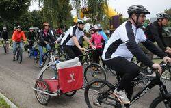 Mehr als zweihundert Radlerinnen und Radler aller Altersgruppen strampelten beim Bikers Day durch den Schönbuch.