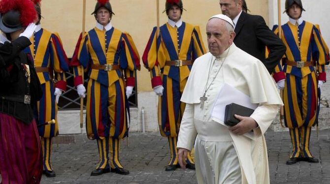 Papst Franziskus im Vatikan. Foto: Alessandra Tarantino