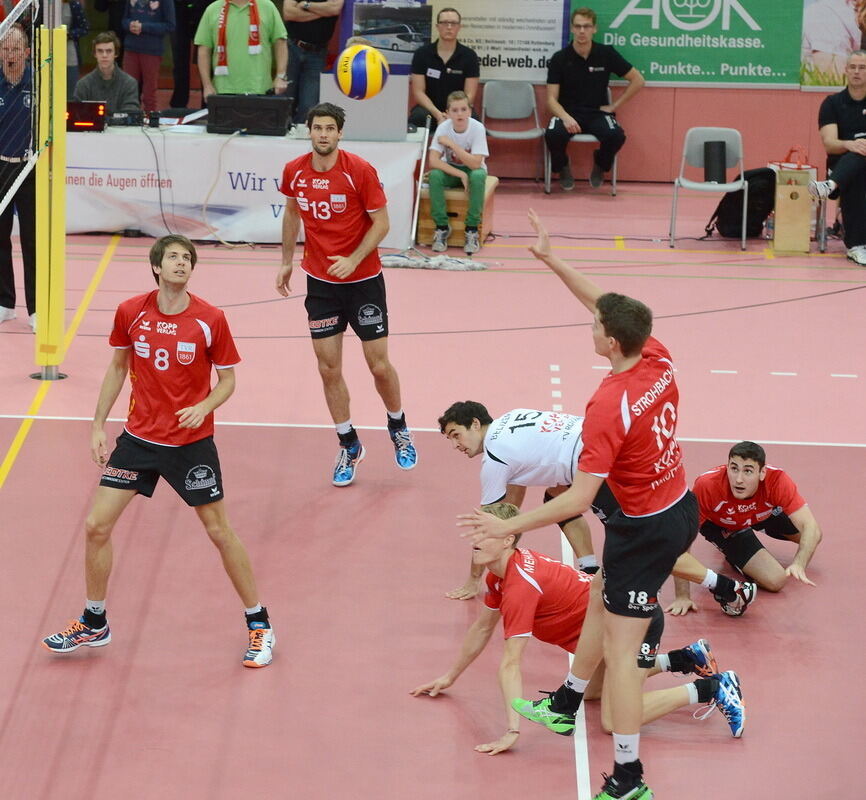 Rottenburger Volleyballer verlieren gegen Friedrichshafen