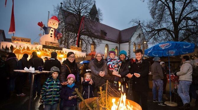 Malerisch: Der Weihnachtsmarkt in Betzingen gehört zu den stimmungsvollsten in Reutlingen. FOTO: GERLINDE TRINKHAUS