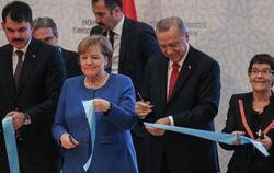 Merkel zu Besuch in Istanbul