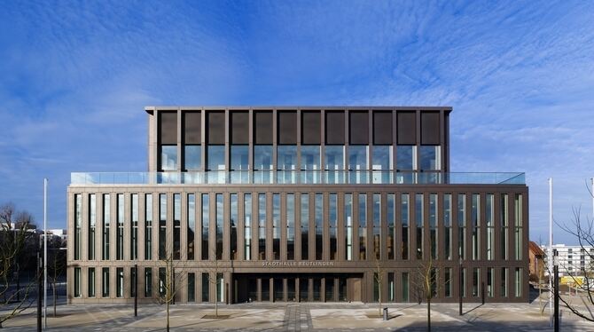Zweifach ausgezeichnet: Max Dudlers neue Reutlinger Stadthalle (Beispielhaftes Bauen, Hugo-Häring-Auszeichnung des BDA Region Ne