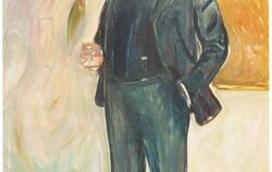 Walther Rathenau, porträtiert von Edvard Munch (1907).  FOTO: STADTMUSEUM BERLIN
