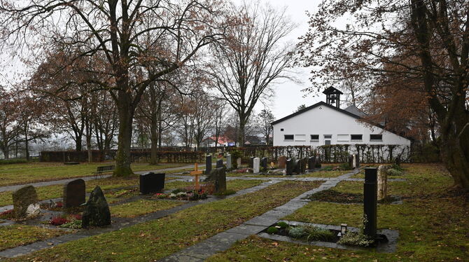 Der Friedhof in Sickenhausen.