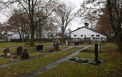Der Friedhof in Sickenhausen. 