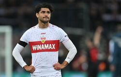 Pure Enttäuschung bei VfB-Mittelfeldspieler Mahmoud Dahoud.