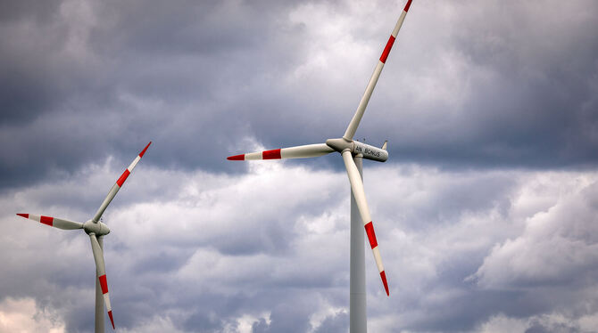 Gegen einen Windpark bei Kettenacker regt sich lautstarker Widerstand.  BÜTTNER/DPA