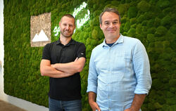 Ronny Höhn (links) und Matthias Gebhard leiten die Bergfreunde GmbH. FOTO: PIETH