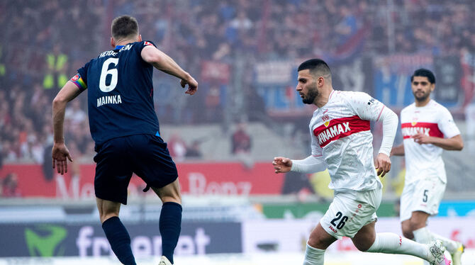 Trifft mit der letzten Aktion des Spiels zum 3:3: VfB-Angreifer Deniz Undav (rechts).