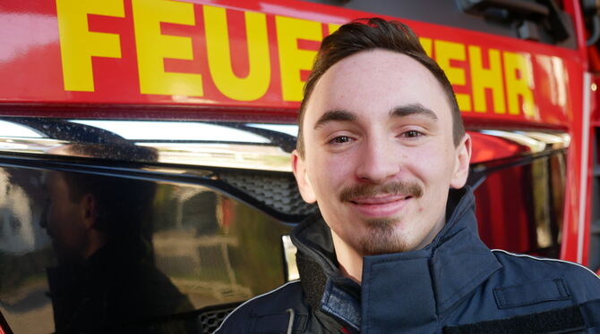 Nicolas Waitzinger ist motiviert und fühlt sich den Aufgaben, die auf ihn als neuen Vorsitzendes des Feuerwehrverbands im Kreis