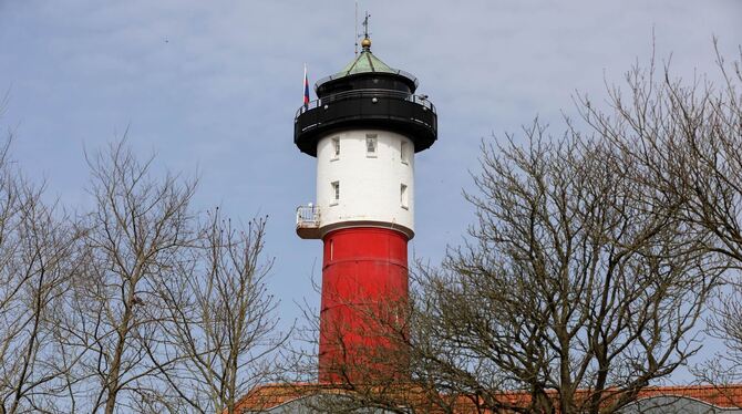 Blick auf den alten Leuchtturm Wangerooge
