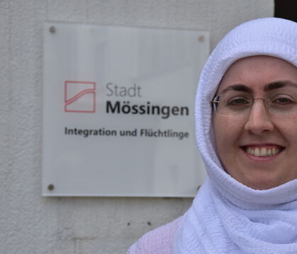 Dilek Aydin hilft Migranten in Mössingen bei Fragen zu Bildung, Arbeit und Freizeit. 