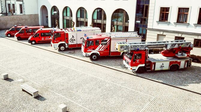 Der Fuhrpark der Feuerwehr Gammertingen soll modernisiert werden.  FOTO: STADT