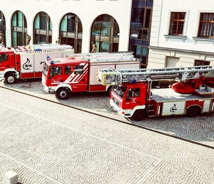 Der Fuhrpark der Feuerwehr Gammertingen soll modernisiert werden.  FOTO: STADT
